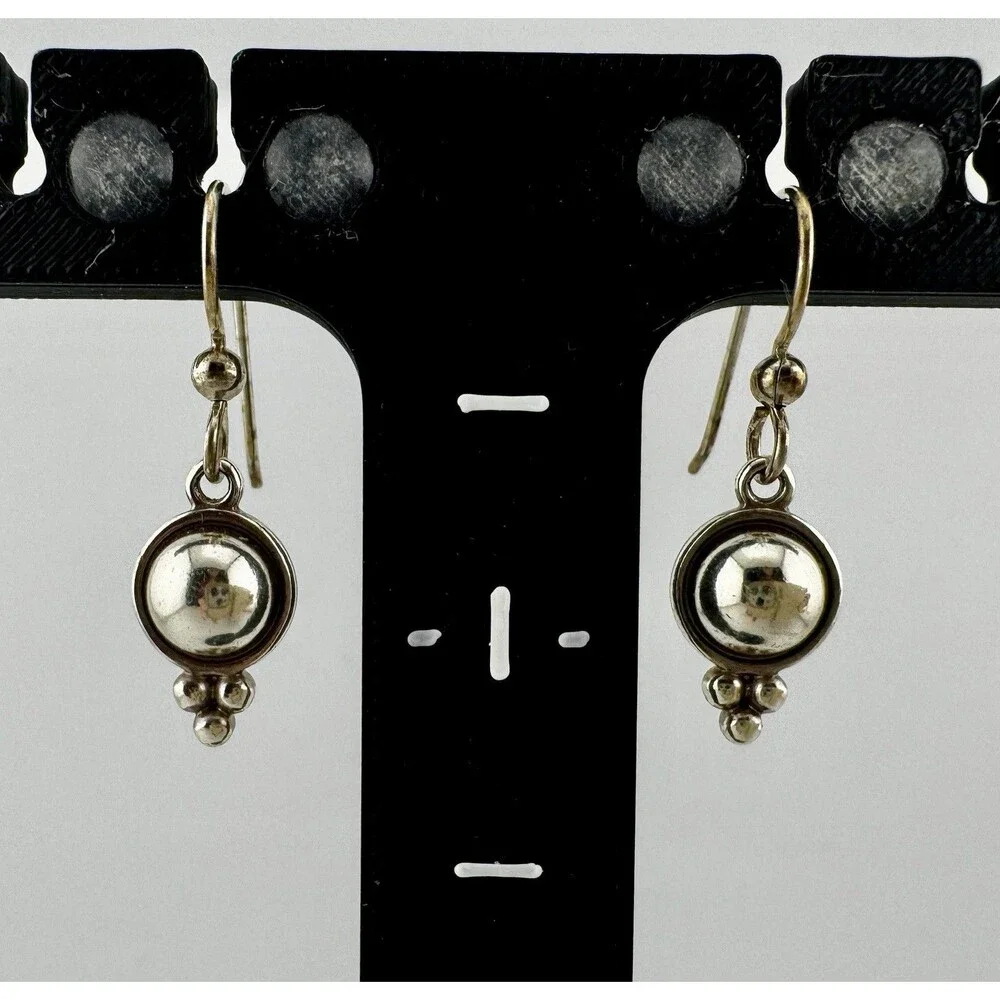 Brighton Pretty Tough Stud French Wire Earrings on Card